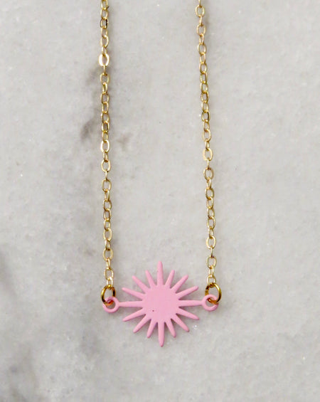 sun burst necklace