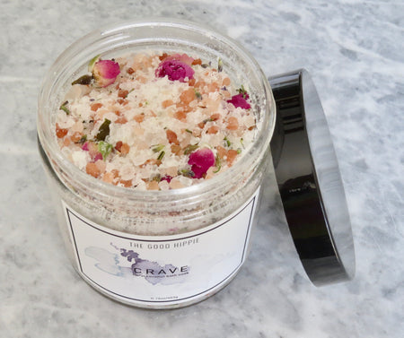 floral bath soak
