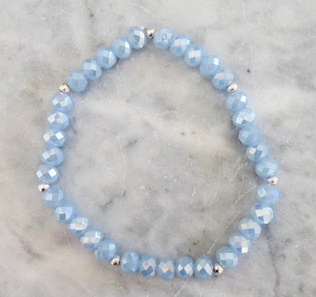beaded stretch bracelet