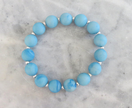 beaded stretch bracelet