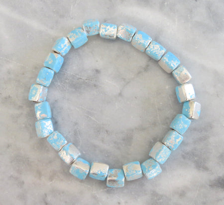 beaded stretch bracelet