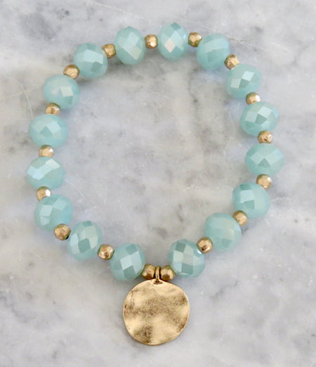 beaded stretch bracelet