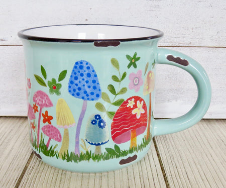 groovy mushroom mug