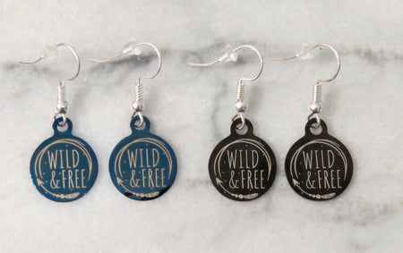 wild & free earrings