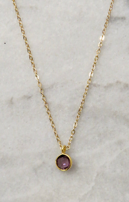 amethyst necklace