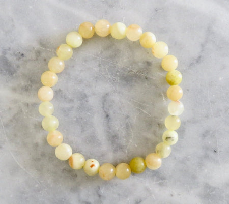 Honey jade stone bracelet