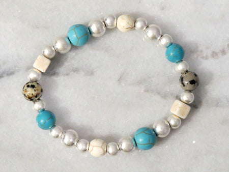turquoise beaded bracelet