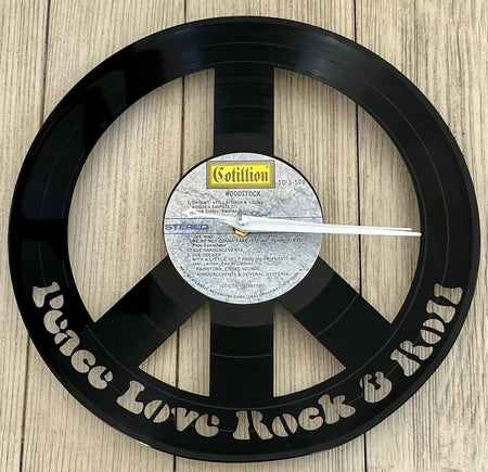 Woodstock record clock
