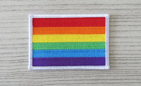 rainbow flag patch