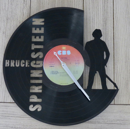 Bruce Springsteen record clock