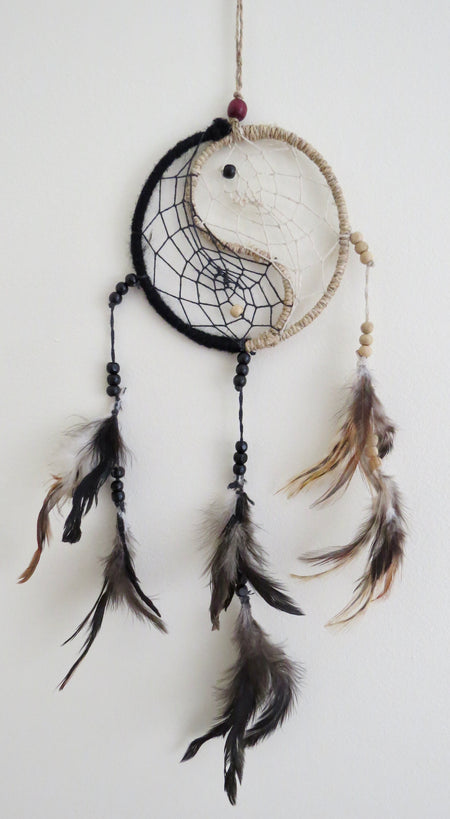 yin yang dreamcatcher
