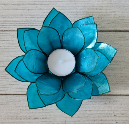 lotus tea light holder