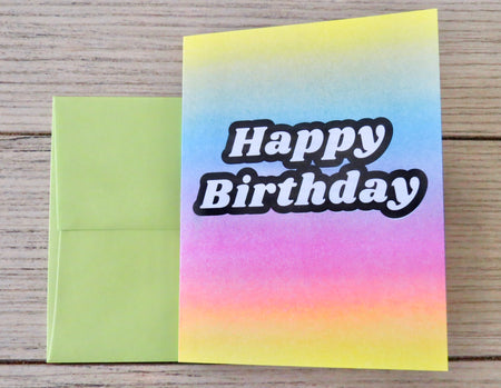 happy birthday card
