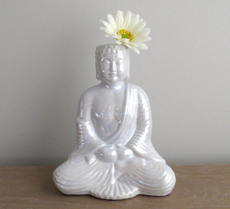 buddha bud vase