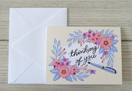 thinking of you card