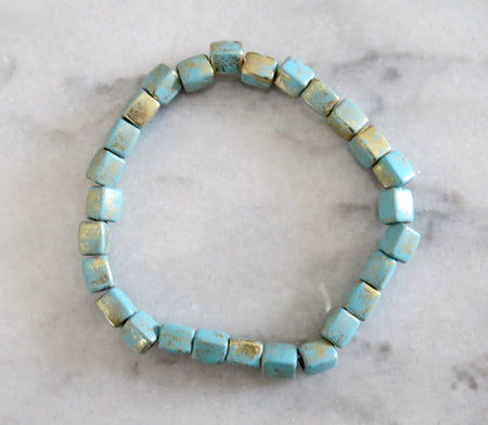turquoise beaded bracelet
