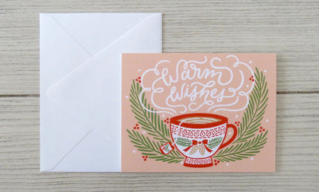 warm wishes card