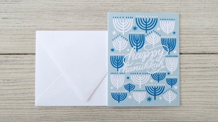 happy hanukkah card