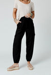 Black boho pants