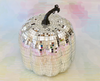 Disco pumpkin decor