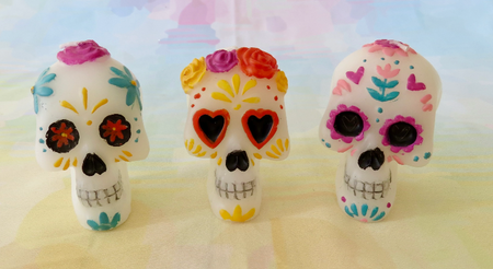 Day of the Dead candles