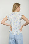 Floral babydoll top