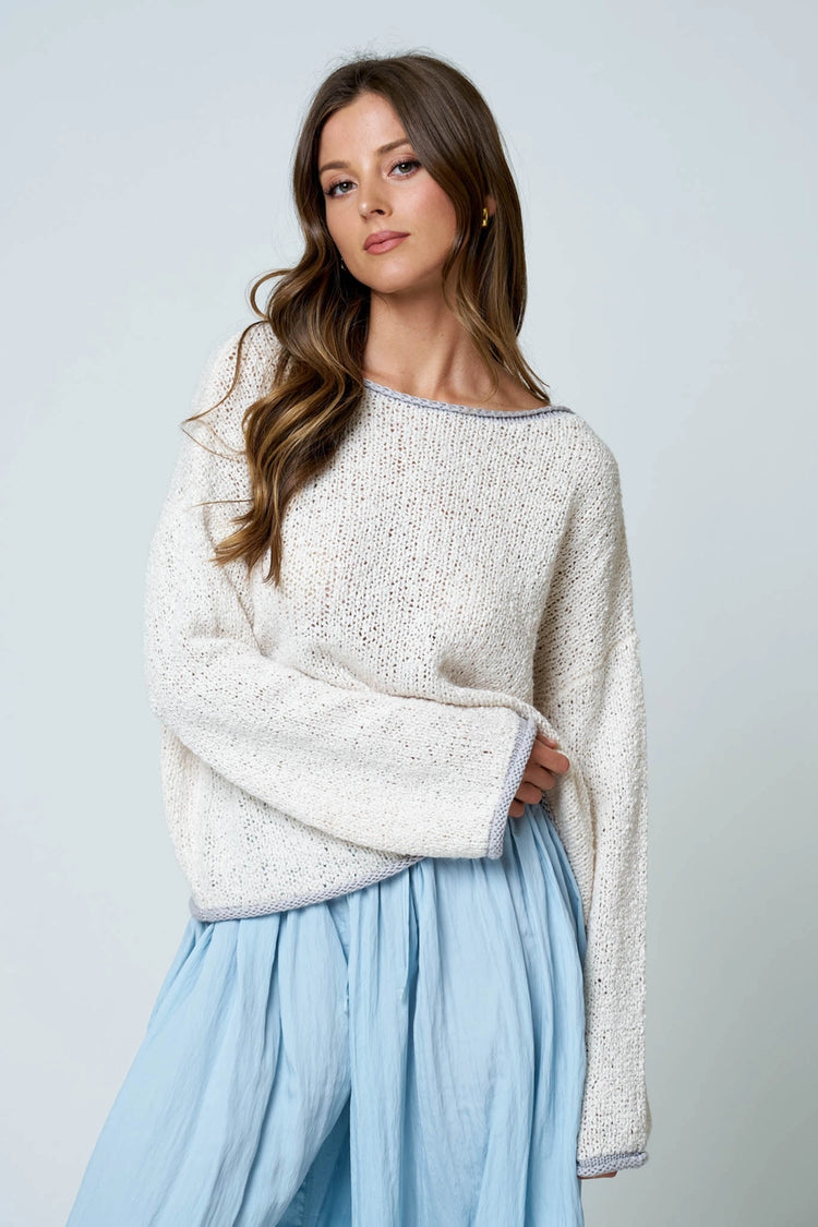 Cozy knit sweater