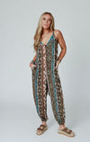 Boho printed jumpsuit