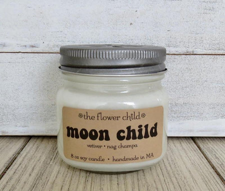 Moon child candle