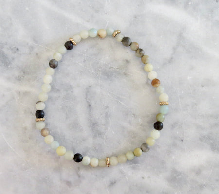 beaded stretch bracelet