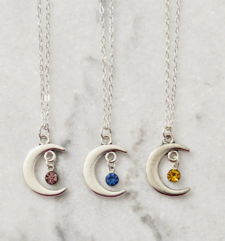moon drop necklace