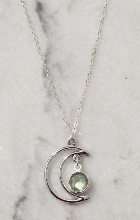 moon drop necklace