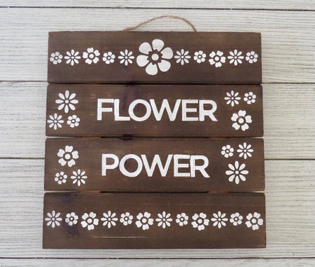 flower power sign