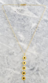 Yellow daisy necklace