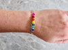 Rainbow beaded bracelet