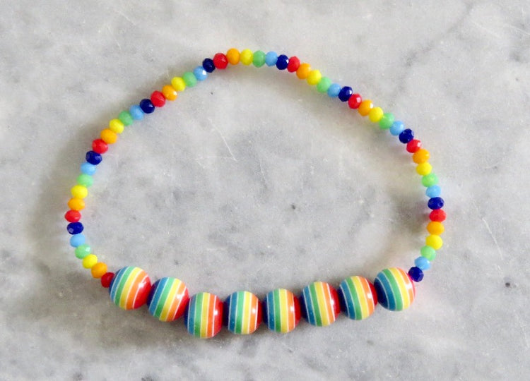 PRIDE rainbow bracelet