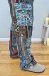 Patchwork boho pants