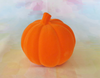 Colorful pumpkin decor