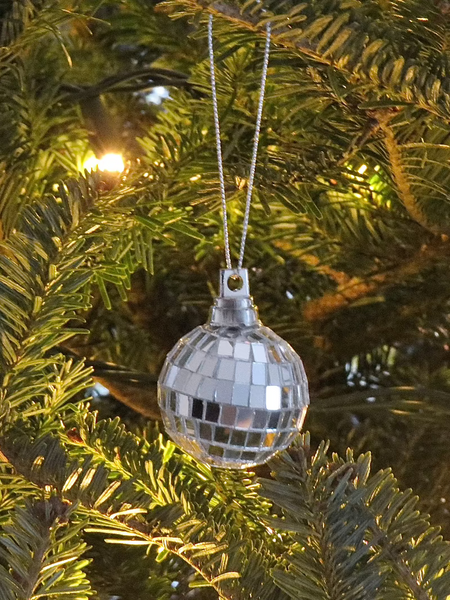 Disco ball ornament