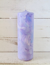 Woodstock hippie candle