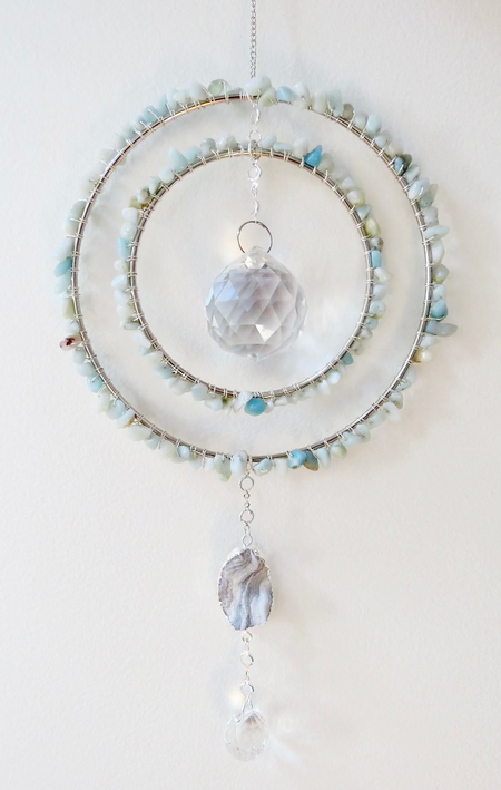 Amazonite sun catcher