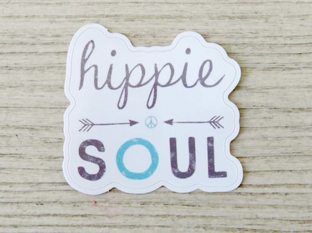 Hippie soul sticker