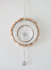 Peach moonstone sun catcher
