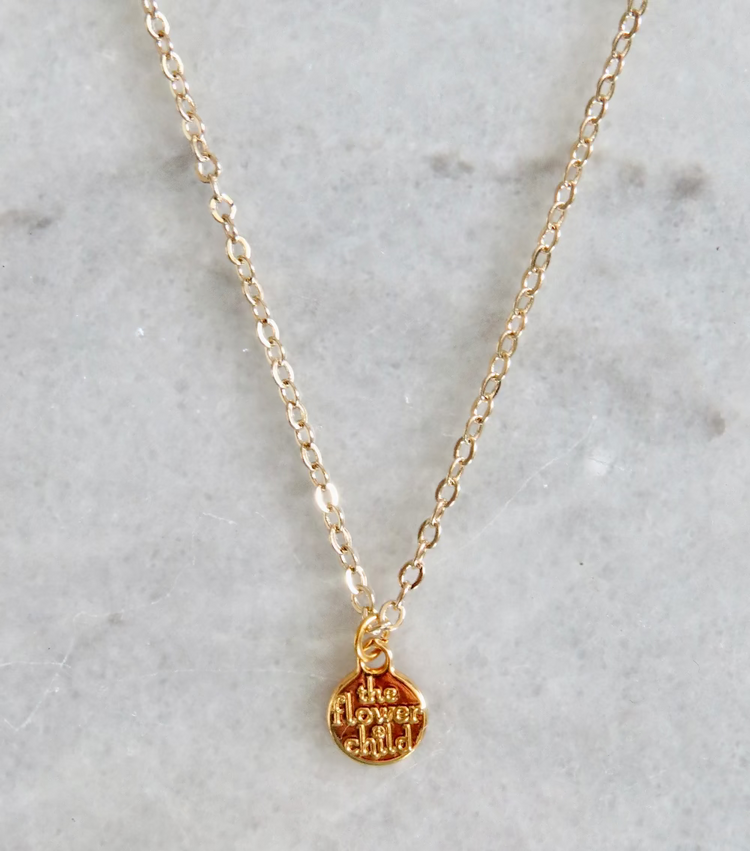 The flower child necklace