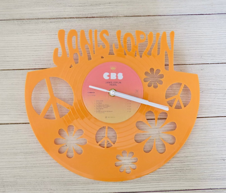 *Limited edition* Janis Joplin record clock