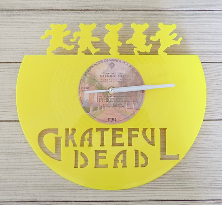 *Limited edition* Grateful Dead record clock