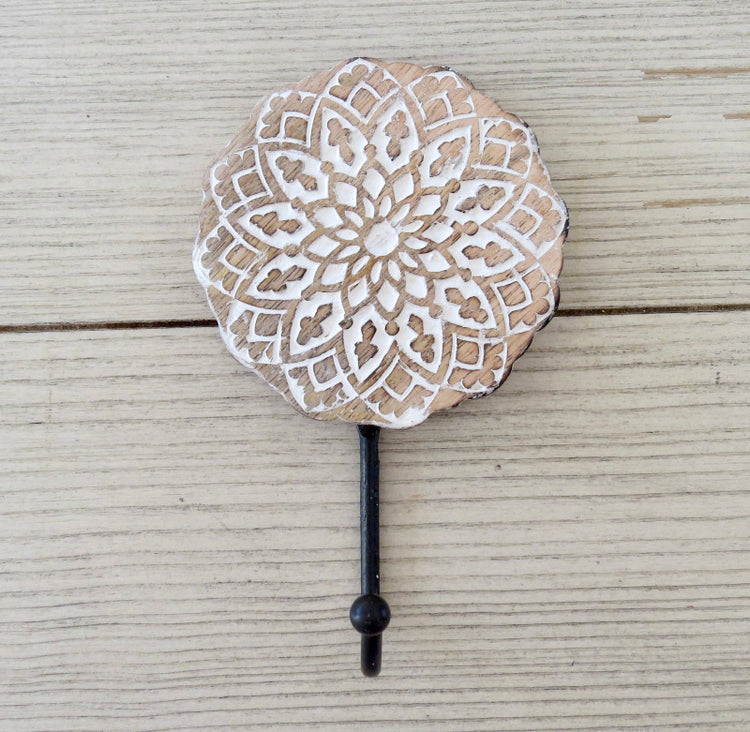 Mandala wall hooks