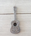 Guitar lyric ornament