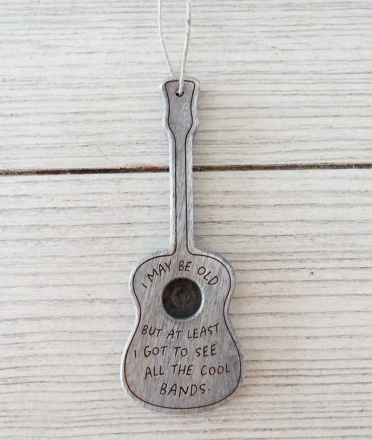 Guitar lyric ornament