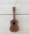Guitar lyric ornament